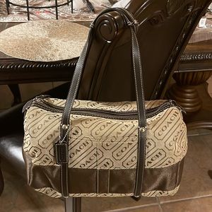 COACH Purse Brown & Tan *FINAL PRICE*